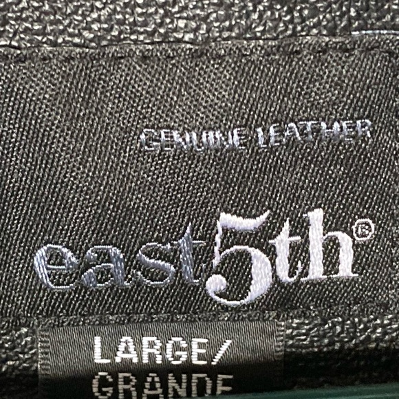 East 5th Genuine Leather Jacket - Picture 6 of 13